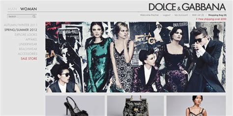 dolce gabbana website.